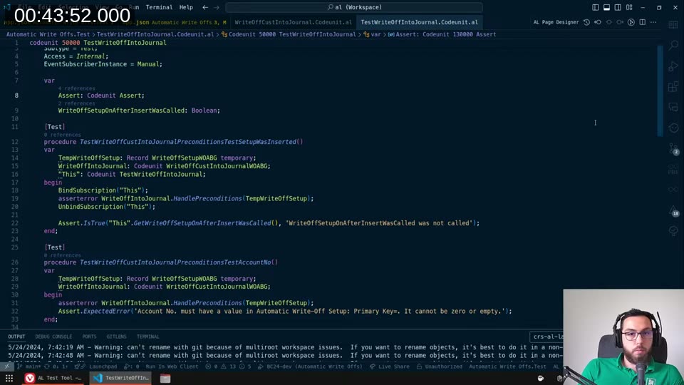 Test codeunit with BindSubscription pattern and &ldquo;This&rdquo; keyword
