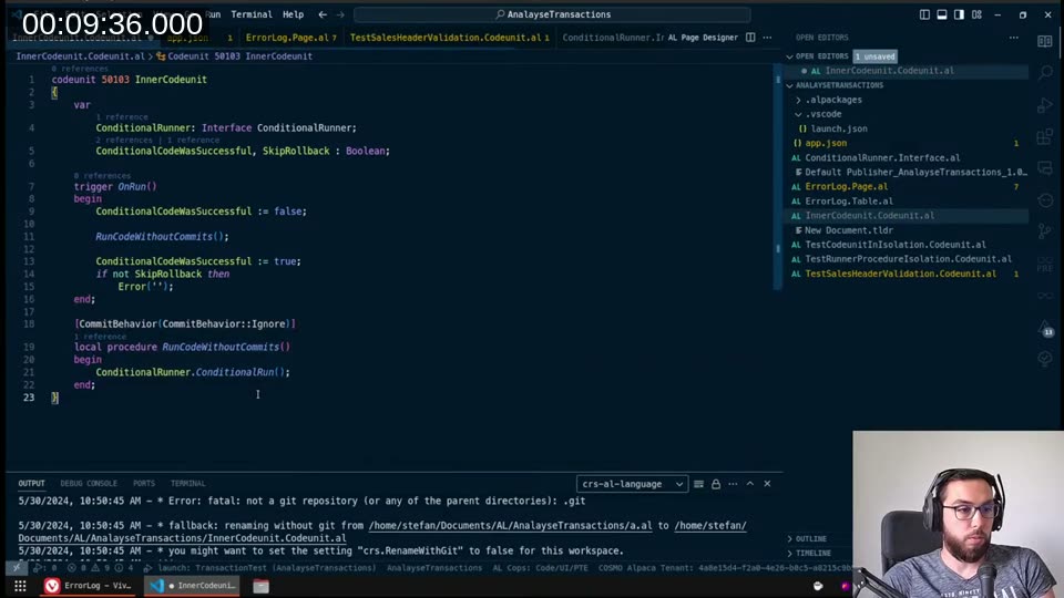 InnerCodeunit complete code