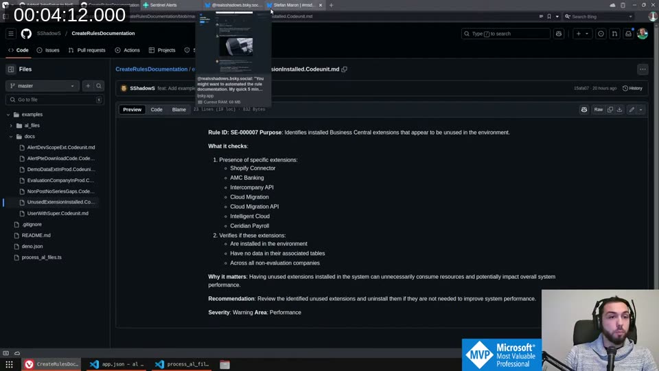 AI-generated documentation output for SE-000007